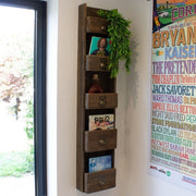 Heritage Wall Cubby Storage, Natural
