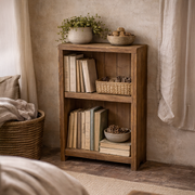 Heritage Low Bookcase, Natural