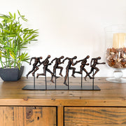 Runners in Motion Sculpture