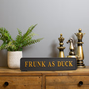 Frunk As Duck Street Sign