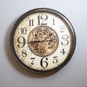 Vintage Elegant Antique Style Cog Clock 66 cm