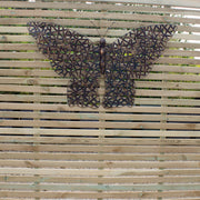 Metal Butterfly Sculpture