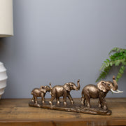 Elephant Family Sculpture