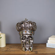 Silver Crowned Skull