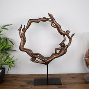 Synchronised Swimmers Circular Sculpture